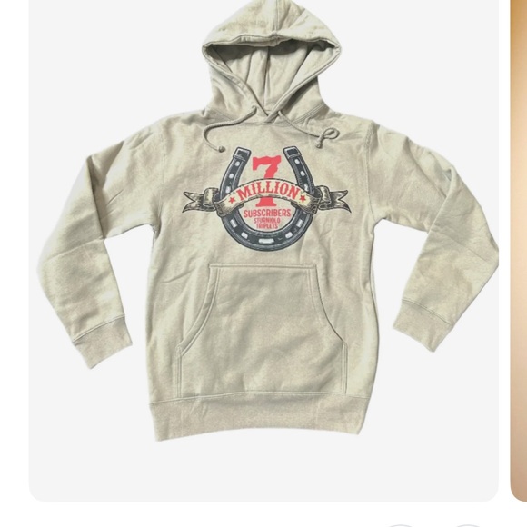 sturniolo clothing Tops - Sturniolo clothing Let's Trip 7M Hoodie - Cement